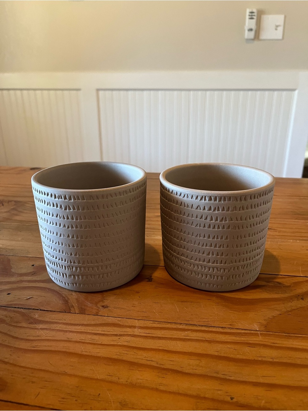 IKEA Kryptuia Clay Pots Set of 2